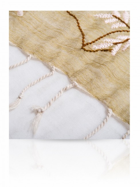 Палантин Женский ZW.EMB/TAUPE